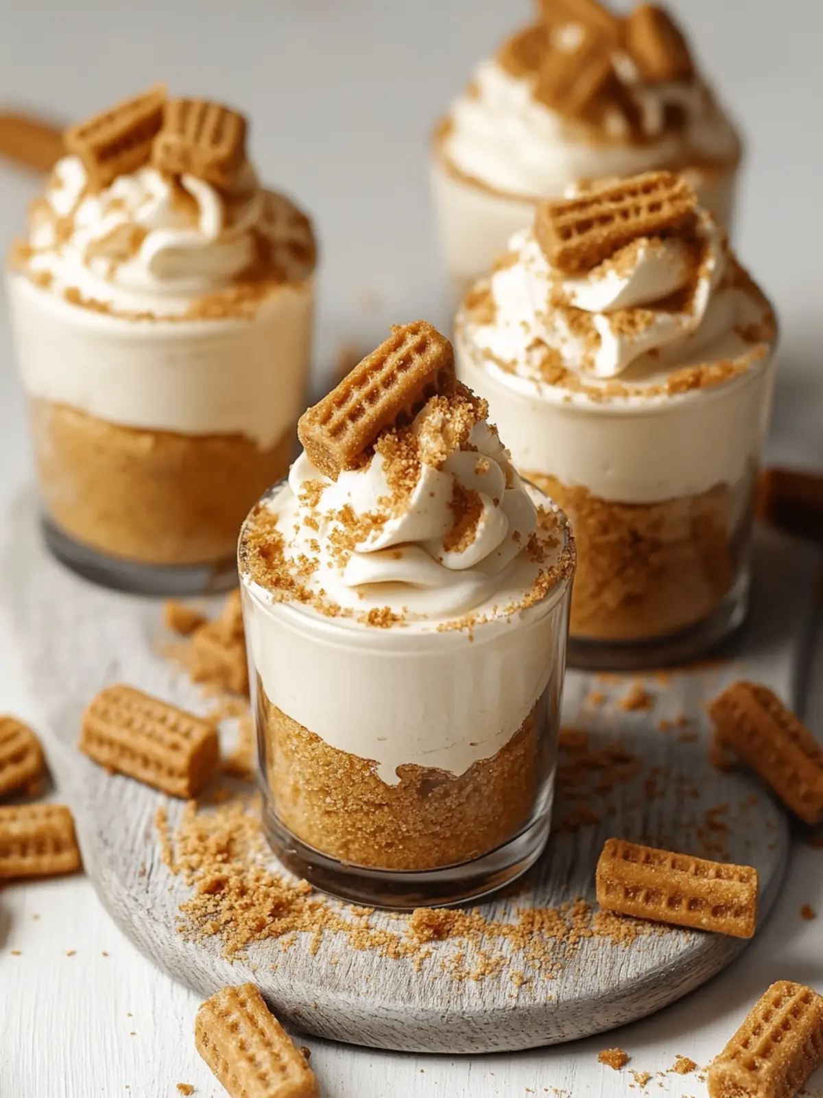 Decadent No-Bake Biscoff Cheesecake Cups You’ll Adore 5 No-Bake Biscoff Cheesecake Cups
