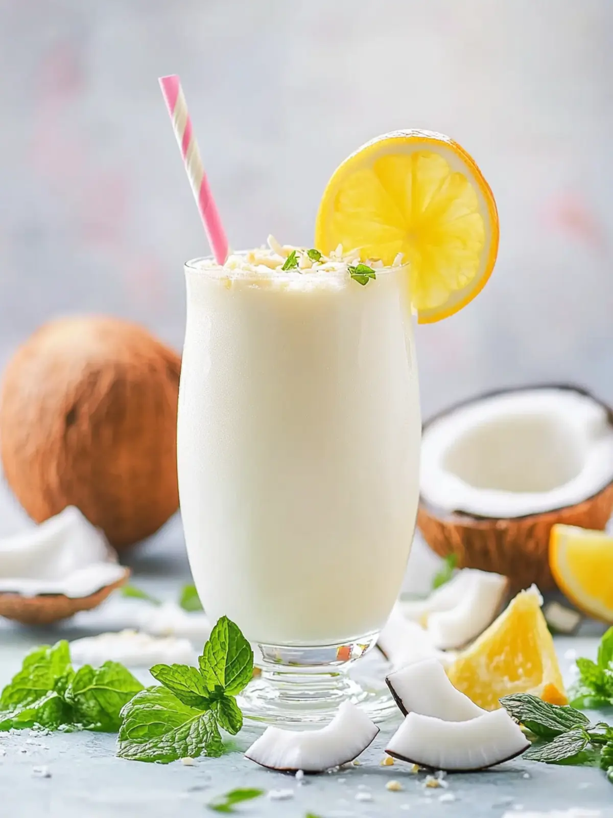 Delightful Refreshing Coconut Cream Mocktail for Spring Vibes 4 Refreshing Coconut Cream Mocktail