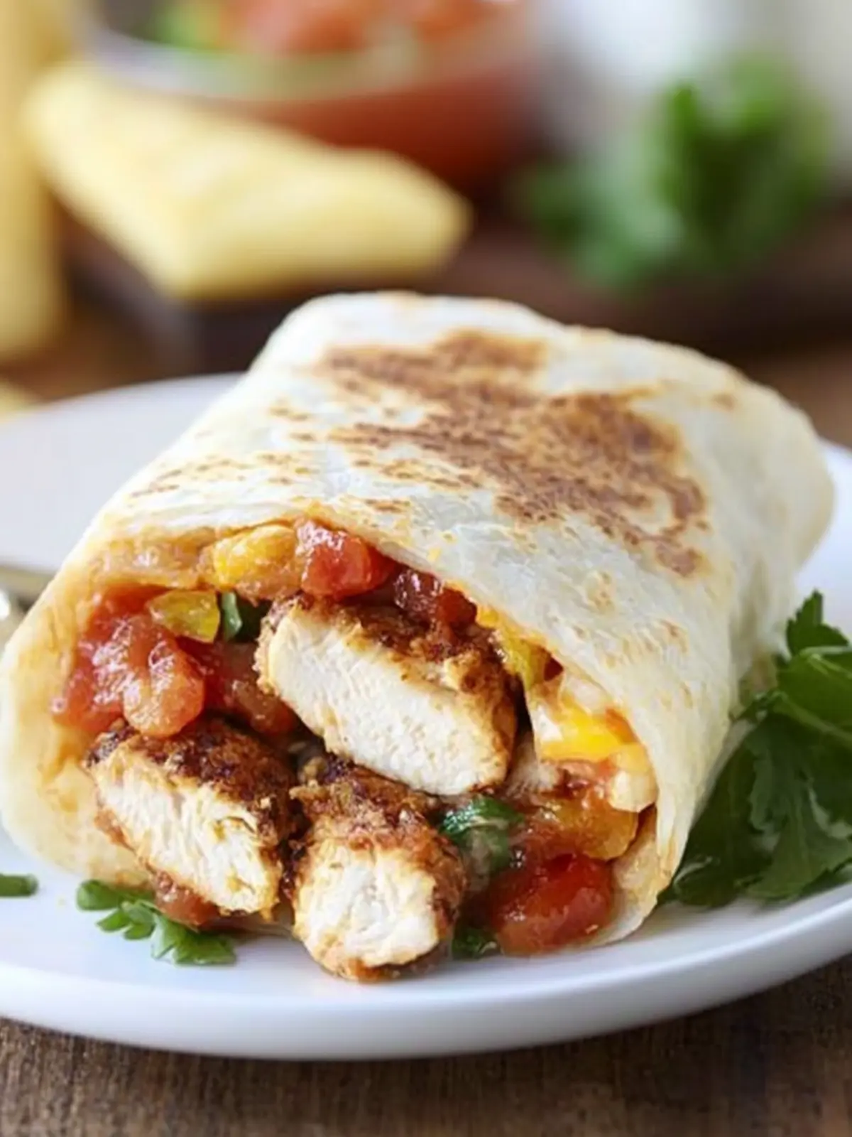 Crispy Southwest Chicken Wraps That Will Change Your Meals 5 CRISPY SOUTHWEST CHICKEN WRAPS