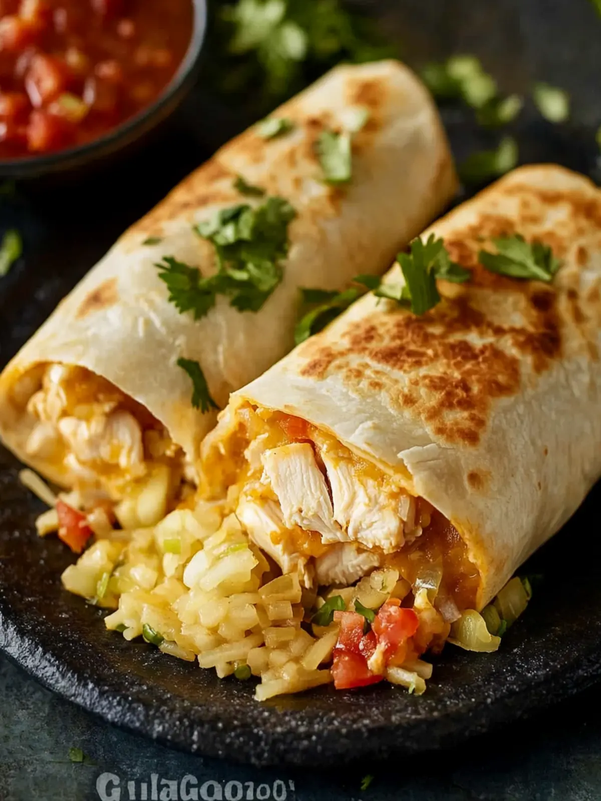 Easy 30-Minute Chicken Chimichanga for Quick Weeknight Dinners 2 Easy 30-Minute Chicken Chimichanga