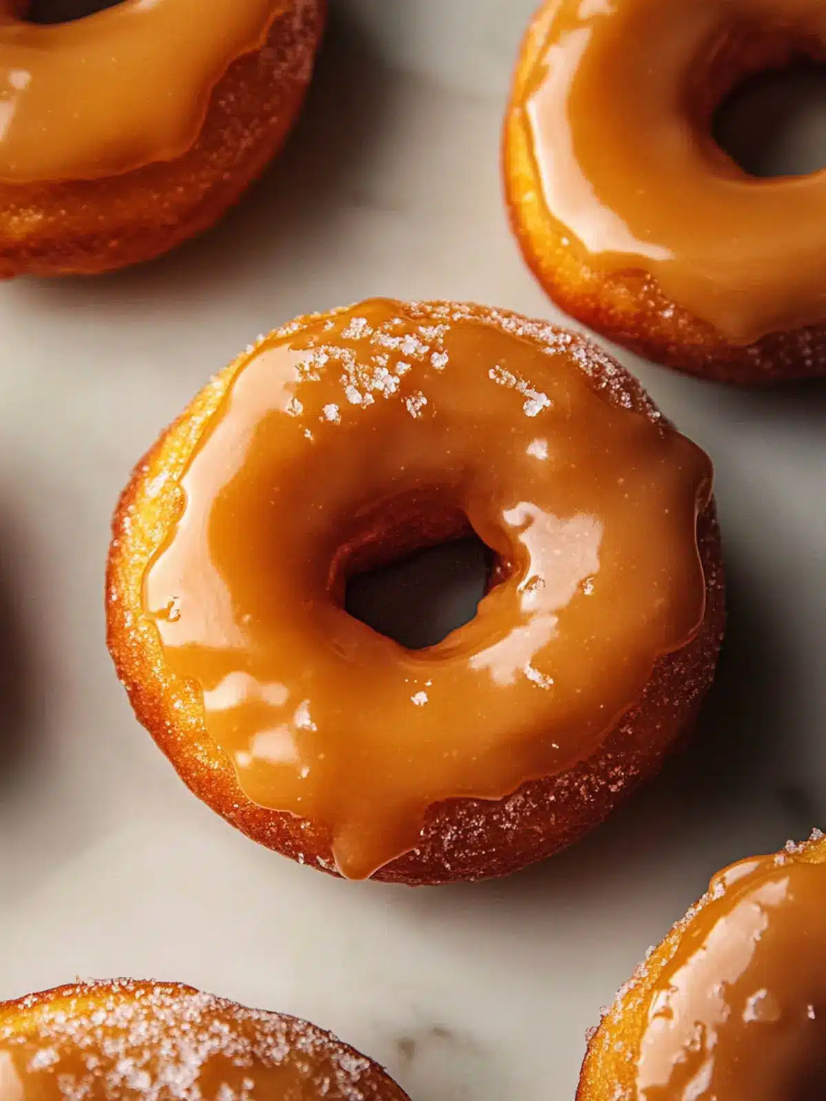 Salted Caramel Donuts with Glossy Caramel Glaze You’ll Crave 4 Salted Caramel Donuts with Glossy Caramel Glaze