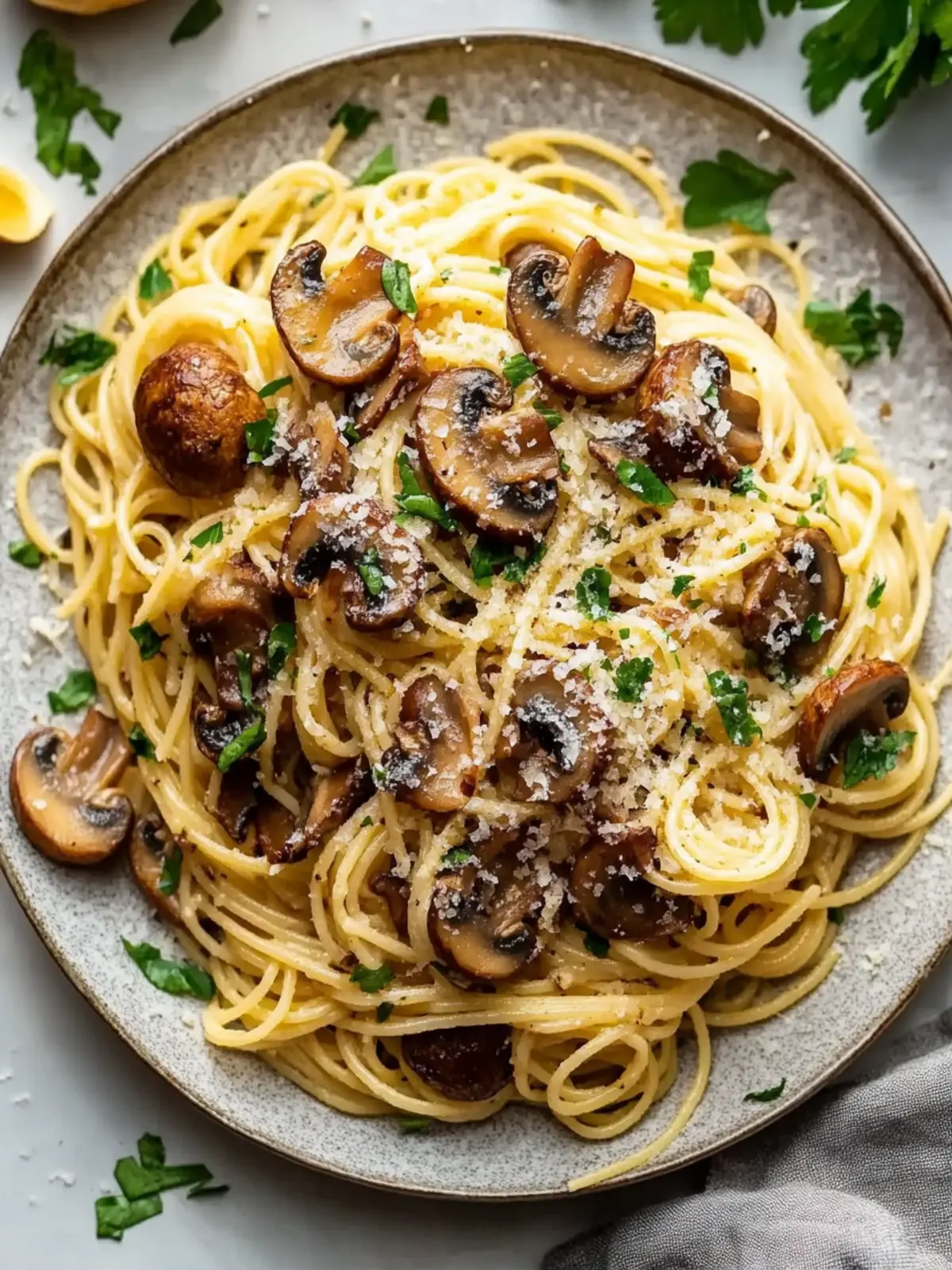 Mouthwatering Mushroom Pasta Aglio Olio Ready in 20 Minutes 3 Mouthwatering Mushroom Pasta Aglio Olio