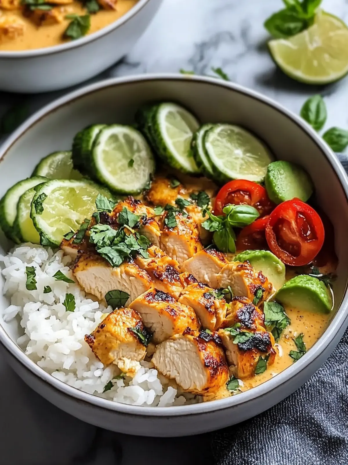 Creamy Coconut Chicken Rice Bowl Recipe for Busy Nights 5 Creamy Coconut Chicken Rice Bowl Recipe
