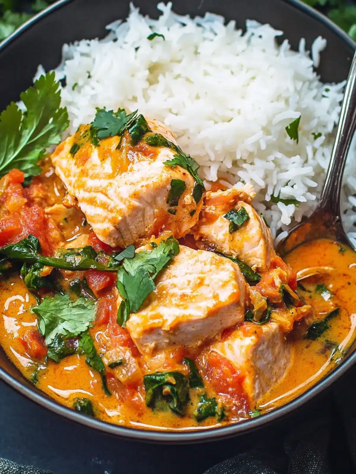Salmon With Coconut Curry: A Flavorful Twist on Seafood 3 Salmon With Coconut Curry