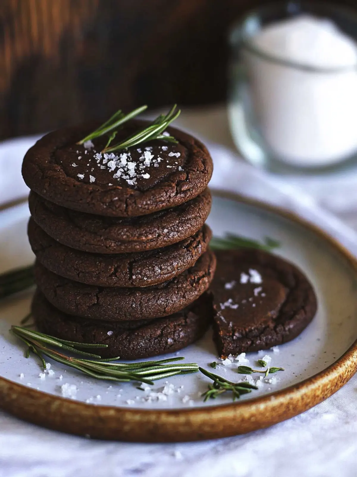 Salted Rosemary & Chocolate Cookies for Irresistible Flavor 3 Salted Rosemary & Chocolate Cookies