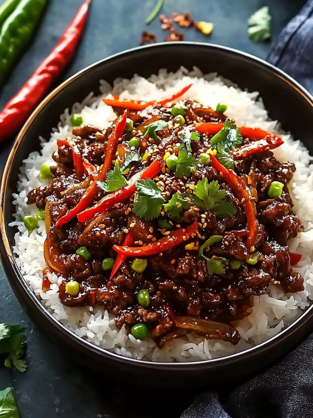 15-Minute Crispy Chilli Beef Rice: Fresh Takeout at Home 5 15-Minute Crispy Chilli Beef Rice