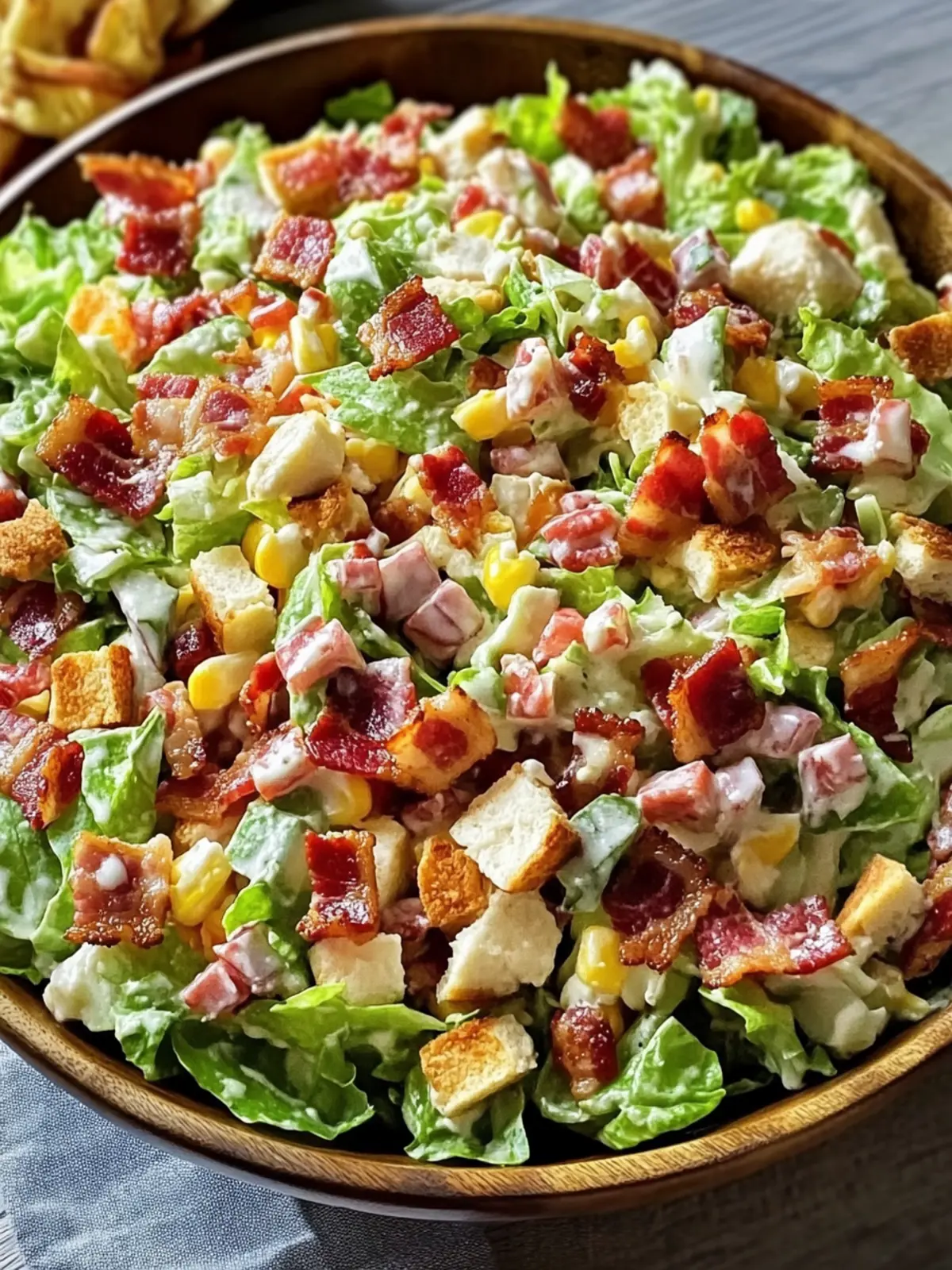Bacon Ranch Chopped Salad: Fresh, Flavorful, and Effortless 4 Bacon Ranch Chopped Salad
