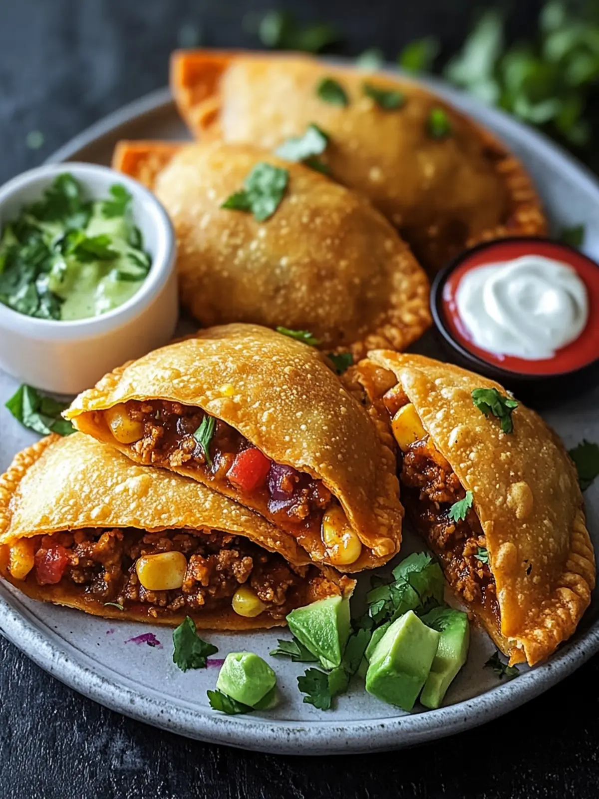 Spicy Crispy Mexican Taco Pockets for a Flavorful Feast 3 Spicy Crispy Mexican Taco Pockets