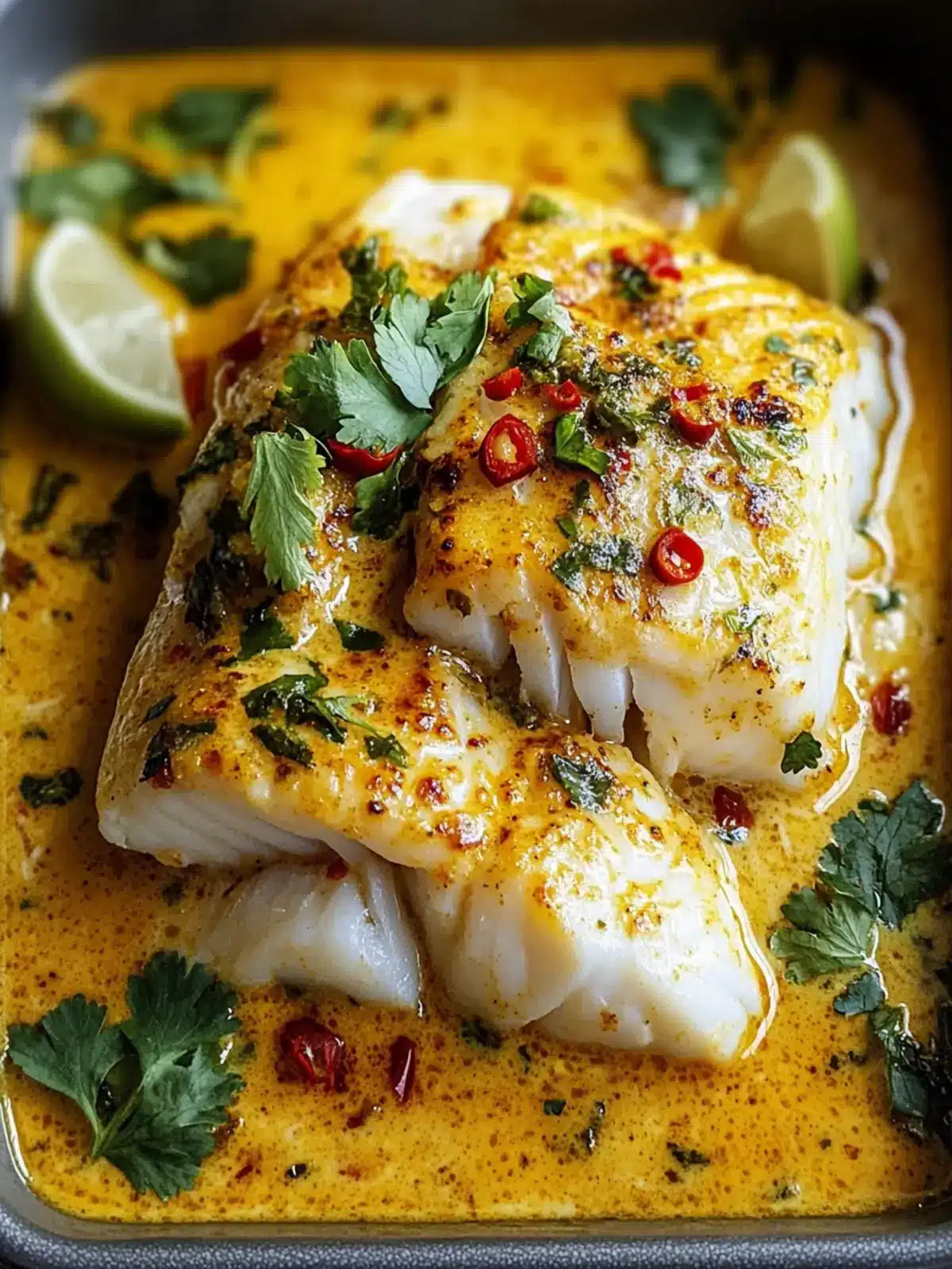 Coconut Curry Baked Cod for a Quick Flavor-Packed Dinner 4 Coconut Curry Baked Cod