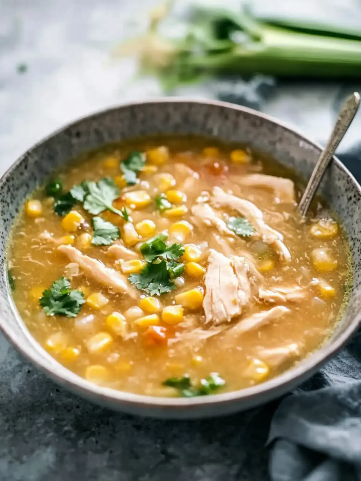 Savory Chinese Corn Soup with Chicken: Comfort in a Bowl 3 Chinese Corn Soup with Chicken