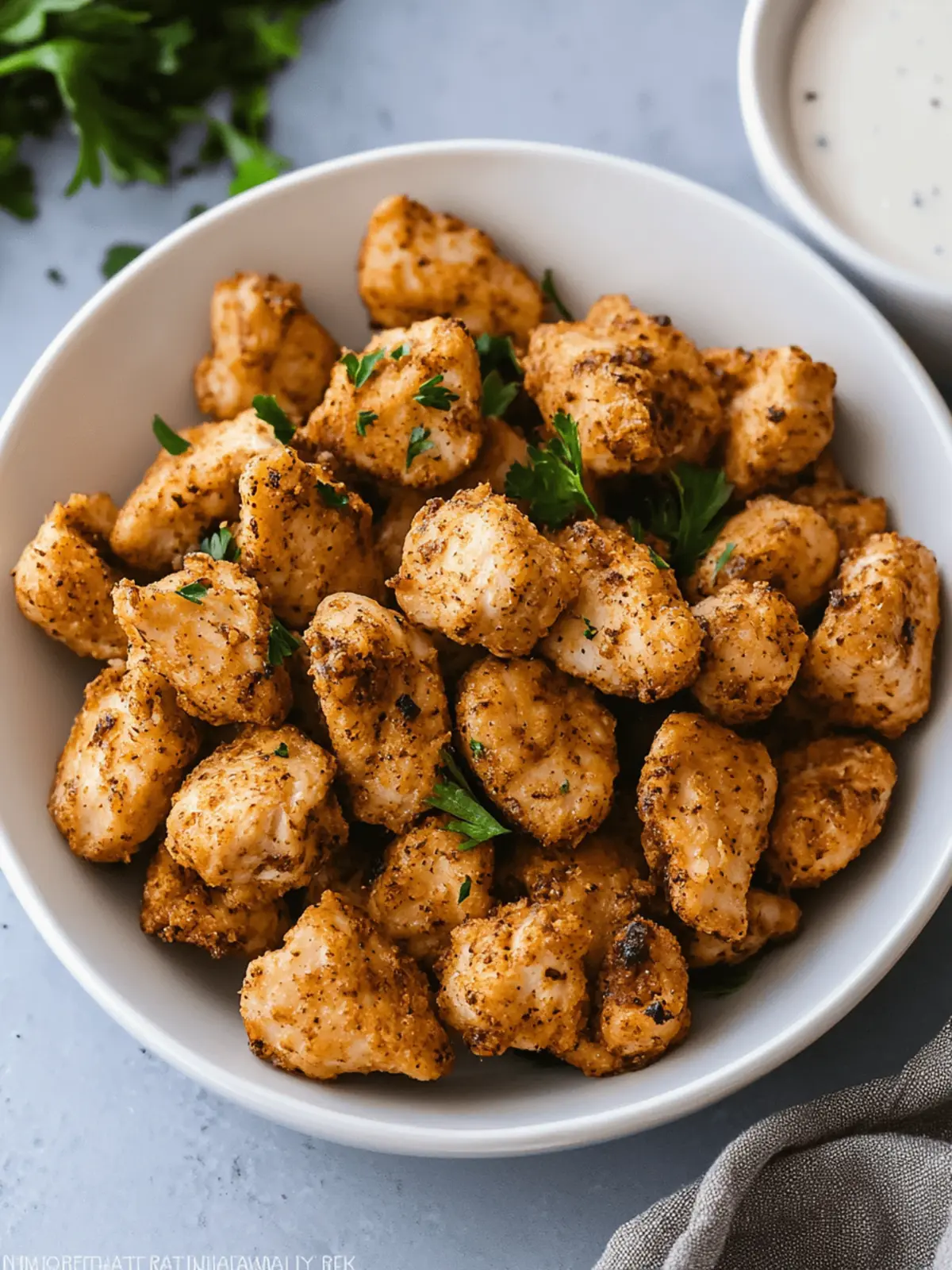 Crispy Air Fryer Chicken Bites That Are So Easy to Make 3 Air Fryer Chicken Bites