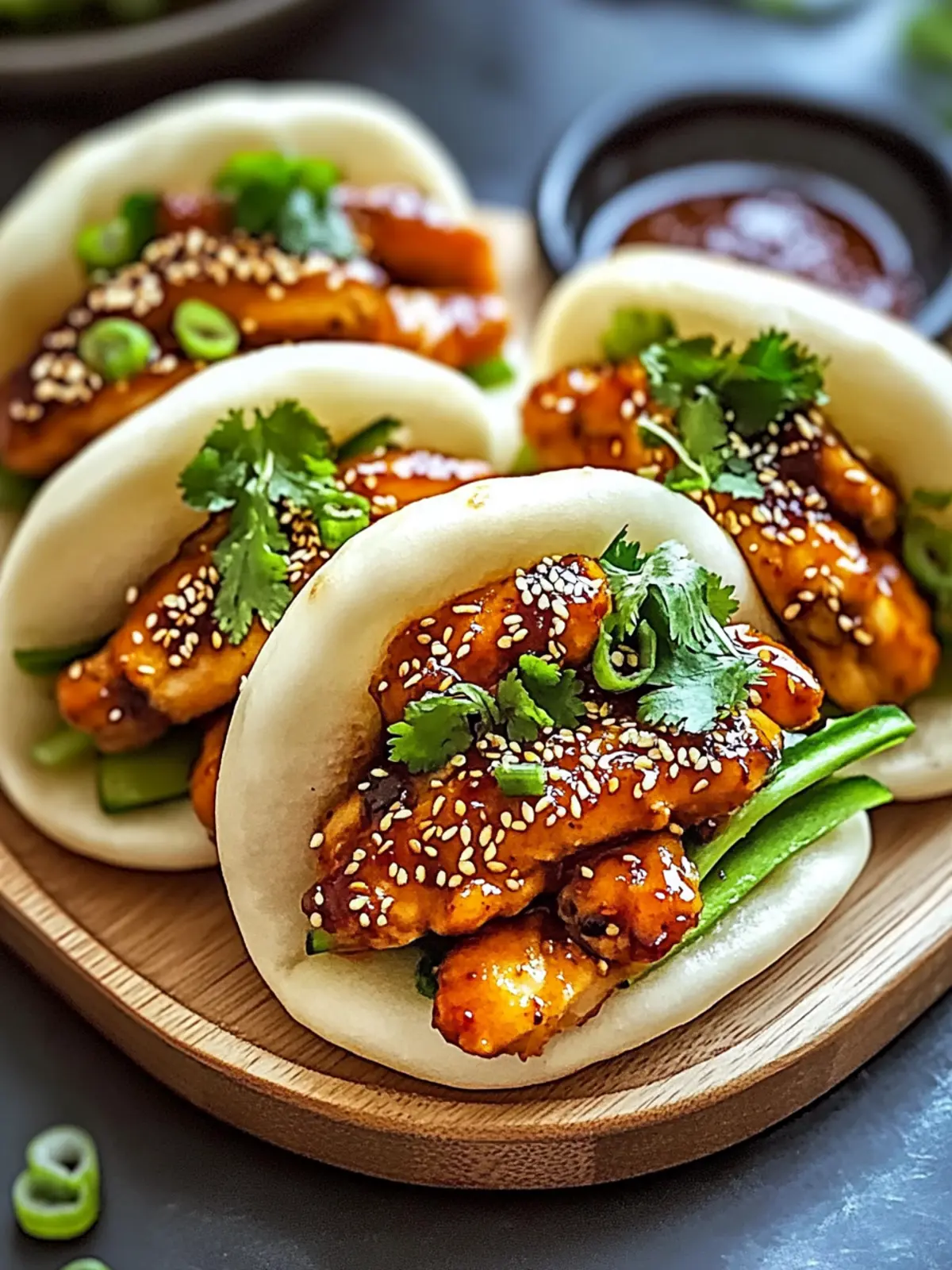 Korean Chicken Bao Buns: Quick, Flavorful, Homemade Bliss 2 Korean Chicken Bao Buns