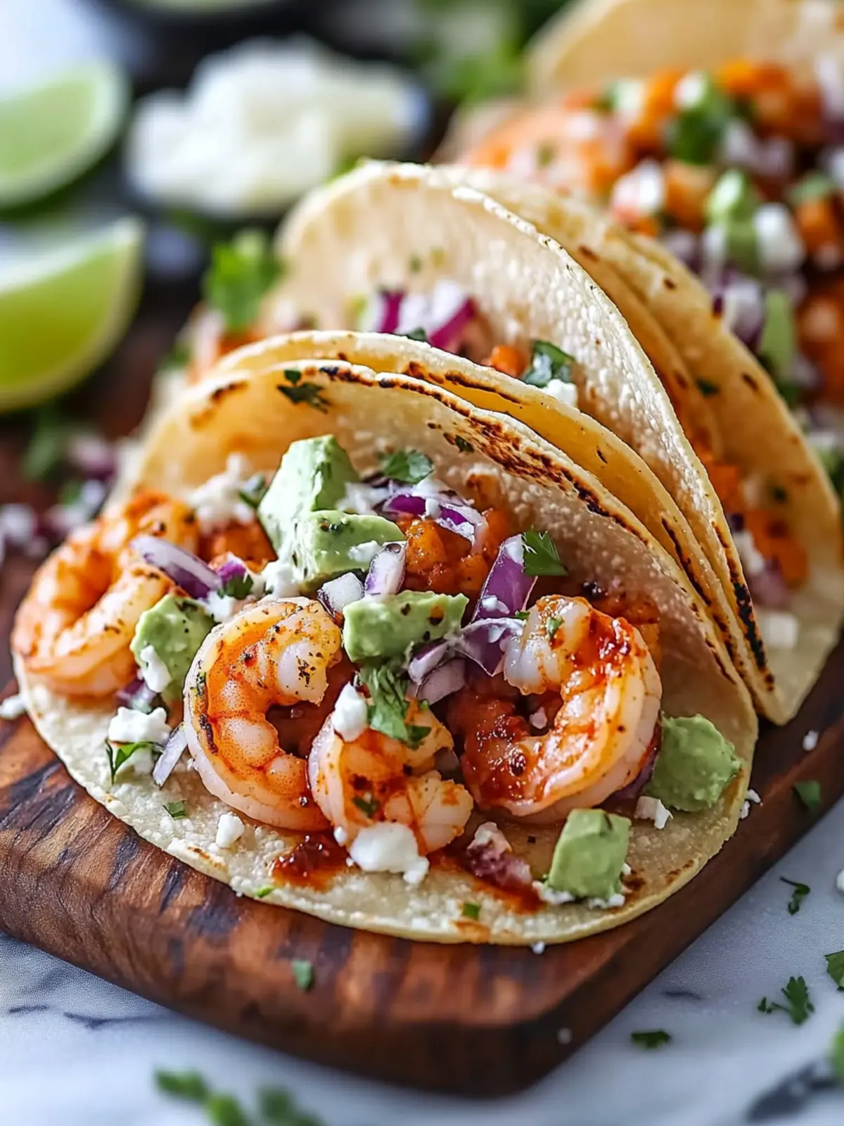 Mouthwatering Shrimp Tacos Ready in 30 Minutes or Less 2 Mouthwatering Shrimp Tacos