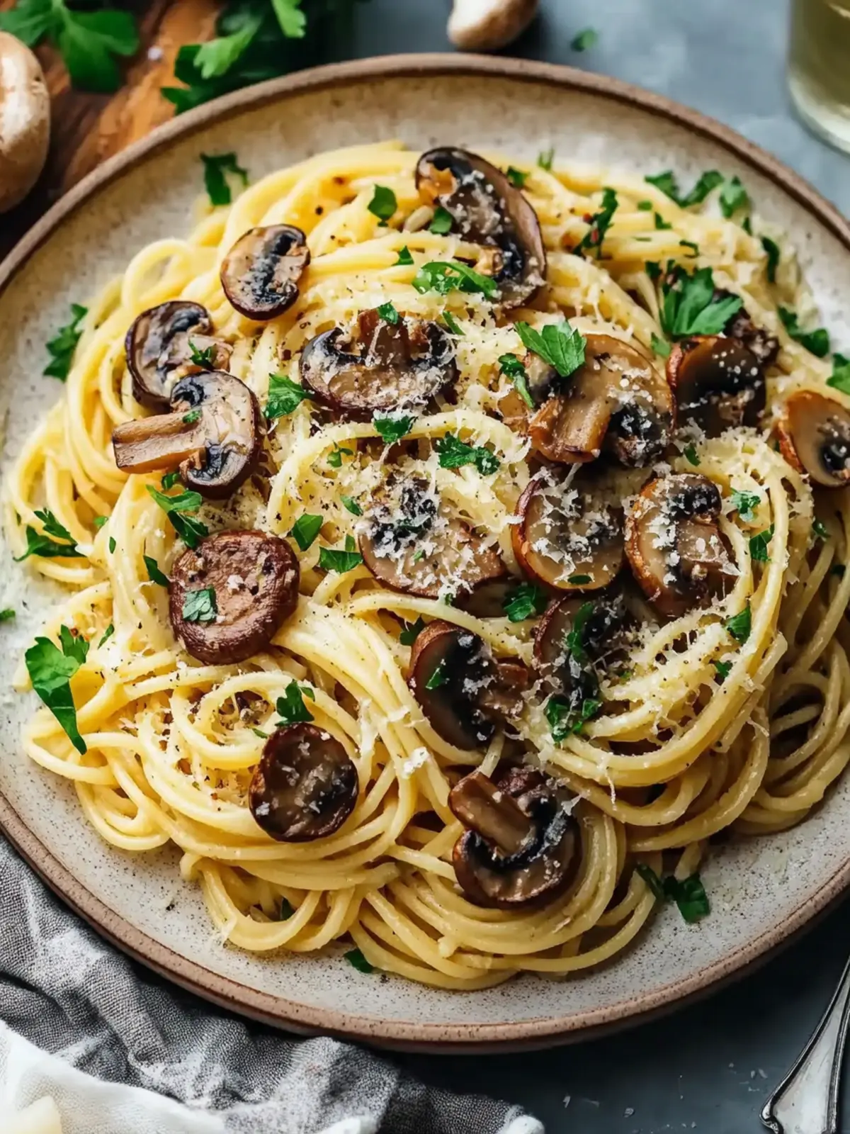 Mouthwatering Mushroom Pasta Aglio Olio Ready in 20 Minutes 5 Mouthwatering Mushroom Pasta Aglio Olio