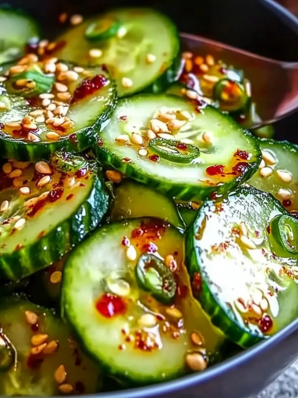 Refresh with Korean Cucumber Salad: Crunchy & Zesty Delight 3 Korean Cucumber Salad
