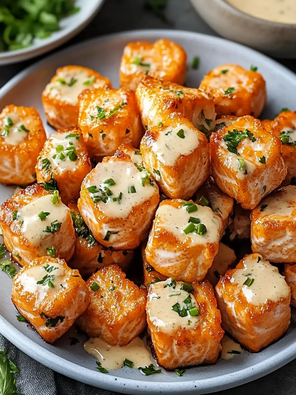 Crispy Bang Bang Salmon Bites: Quick & Irresistible Delight 3 Crispy Bang Bang Salmon Bites