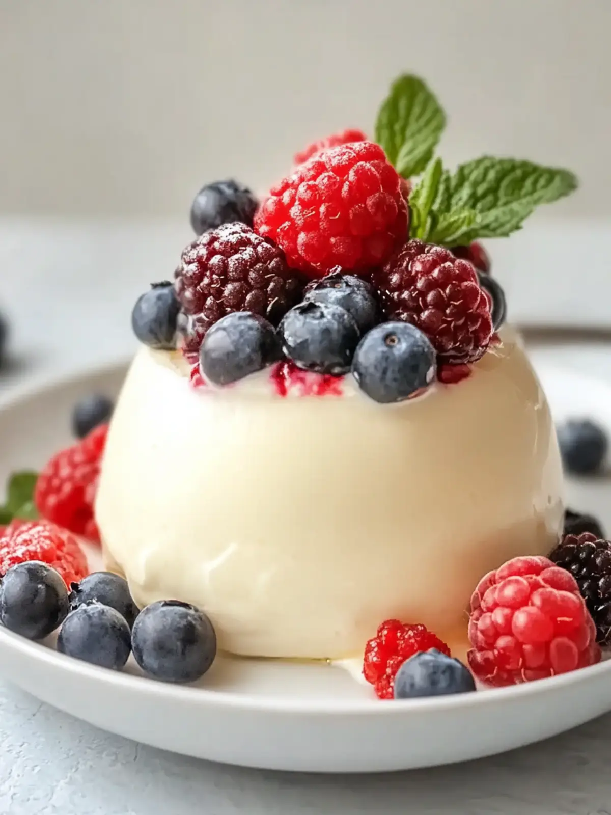 Bavarian Cream and Berries: A Luxurious Make-Ahead Delight 3 Bavarian Cream and Berries