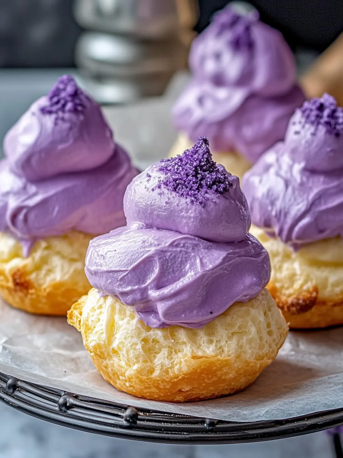 Delicious Ube Cream Puffs for Your Next Sweet Indulgence 4 Ube Cream Puffs