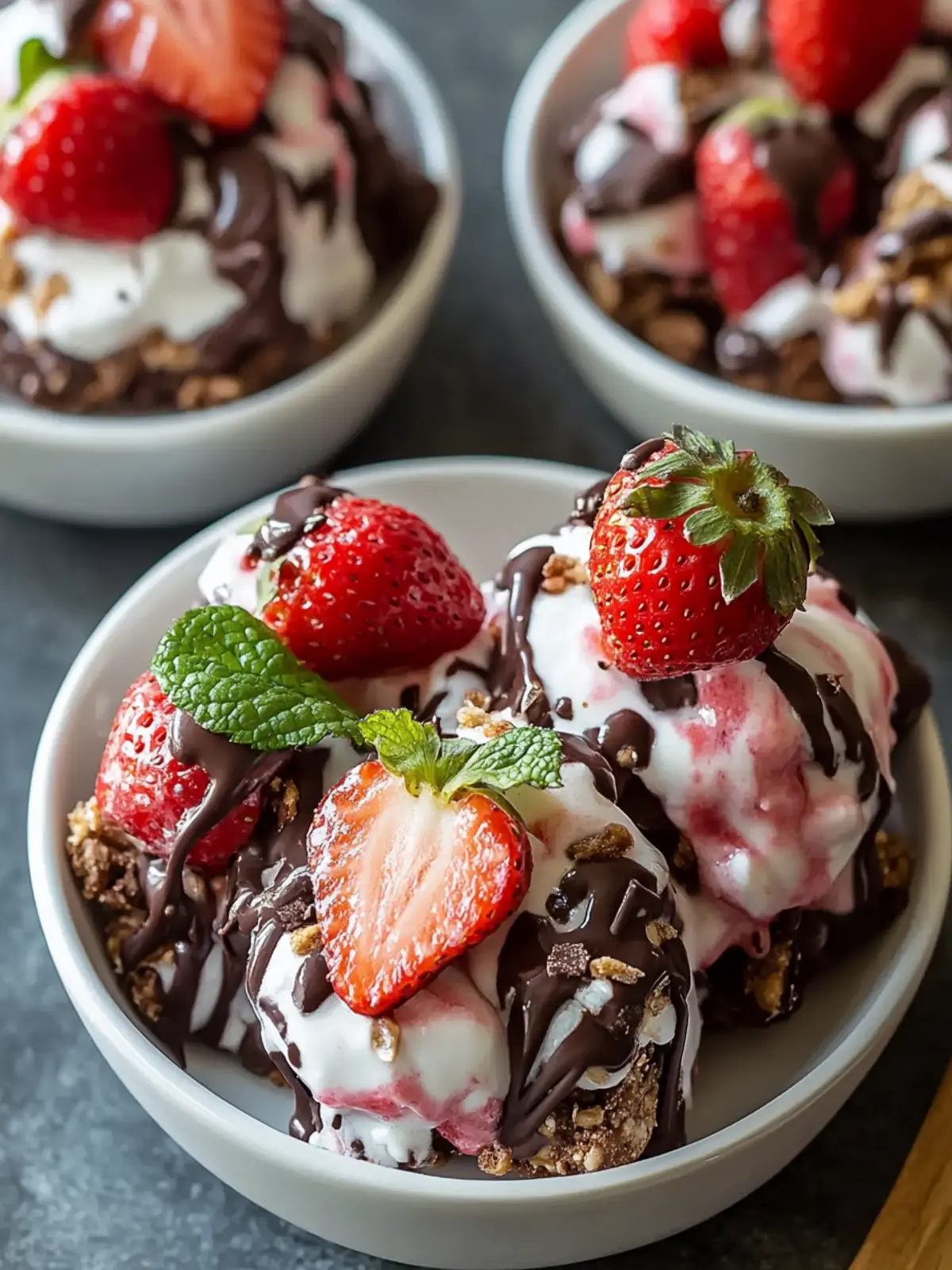 Delicious Chocolate Strawberry Yogurt Clusters for Guilt-Free Snacking 4 Chocolate Strawberry Yogurt Clusters