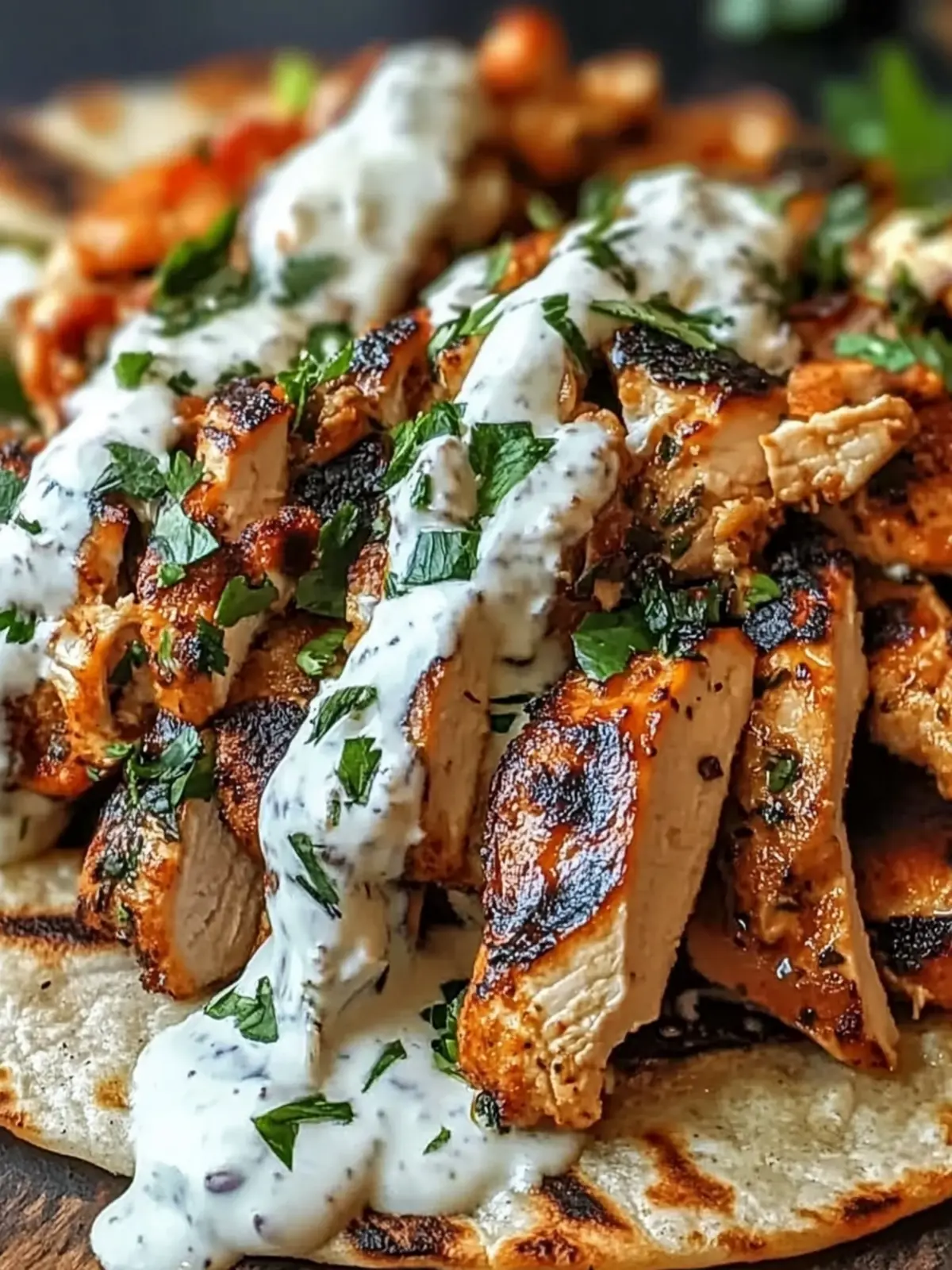 Irresistible Chicken Shawarma with Creamy Garlic Sauce Recipe 4 Chicken Shawarma with Creamy Garlic Sauce