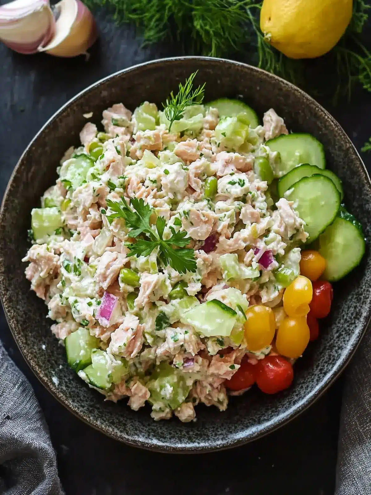 High Protein Cottage Cheese Tuna Salad for Easy Healthy Meals 3 High Protein Cottage Cheese Tuna Salad
