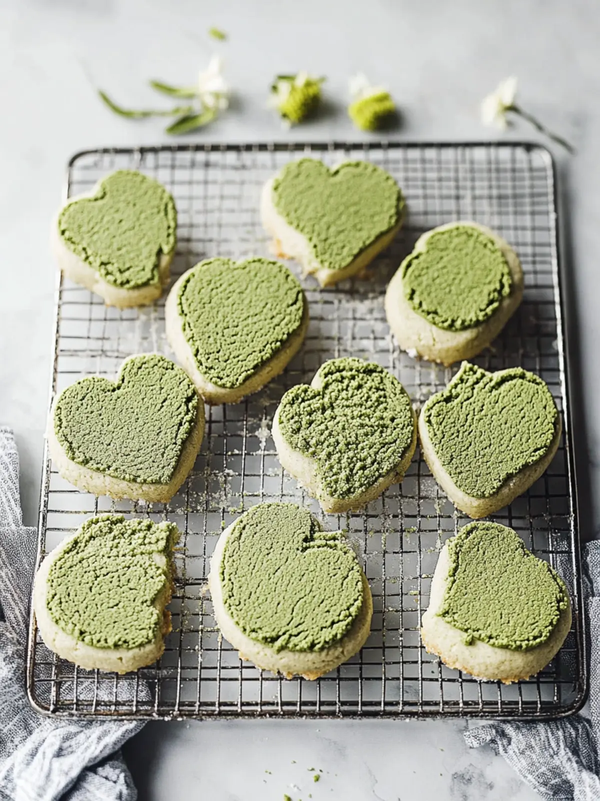 Irresistible Matcha Sugar Cookies with a Creamy Frosting 2 Matcha Sugar Cookies