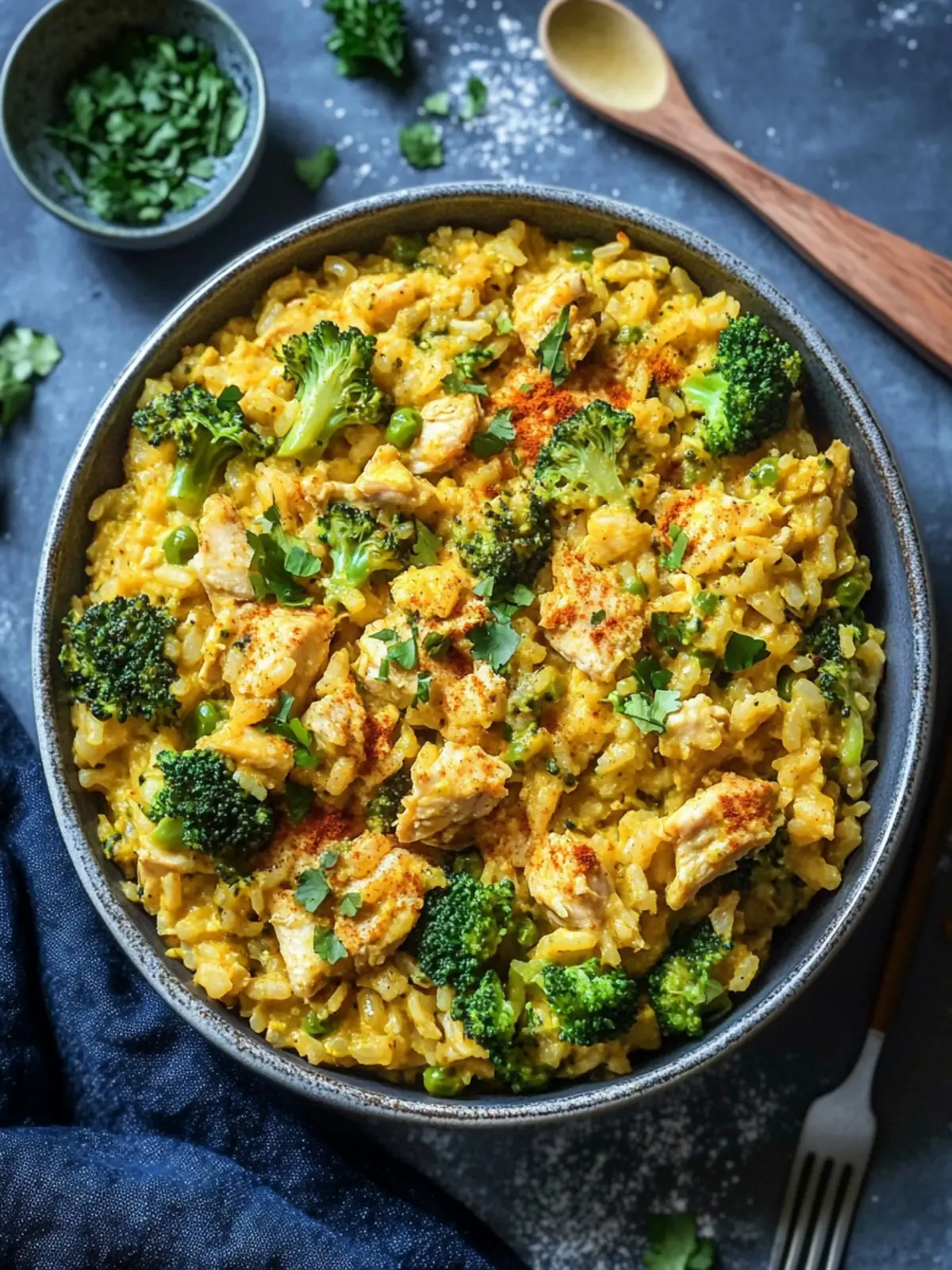 One Pot Curried Chicken Broccoli Rice Casserole Bliss 3 One Pot Curried Chicken Broccoli Rice Casserole