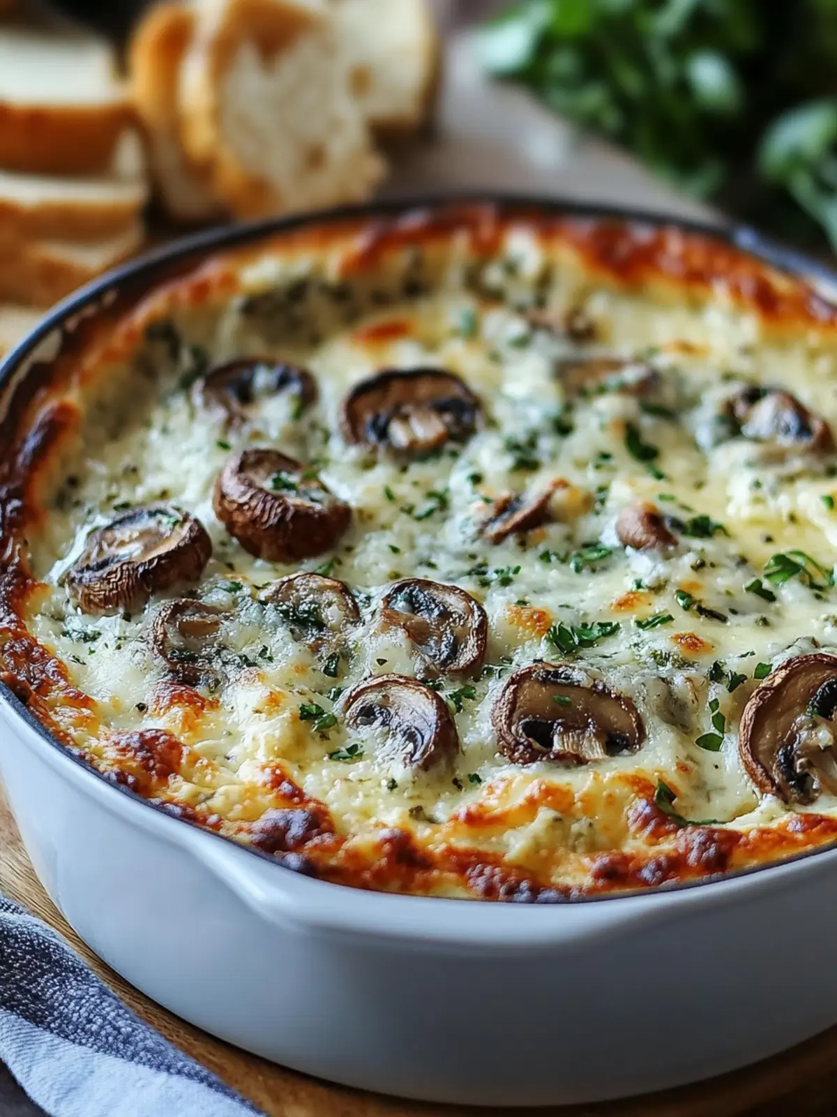 Creamy Stuffed Mushroom Dip: A Cheesy Delight for Everyone 4 Stuffed Mushroom Dip