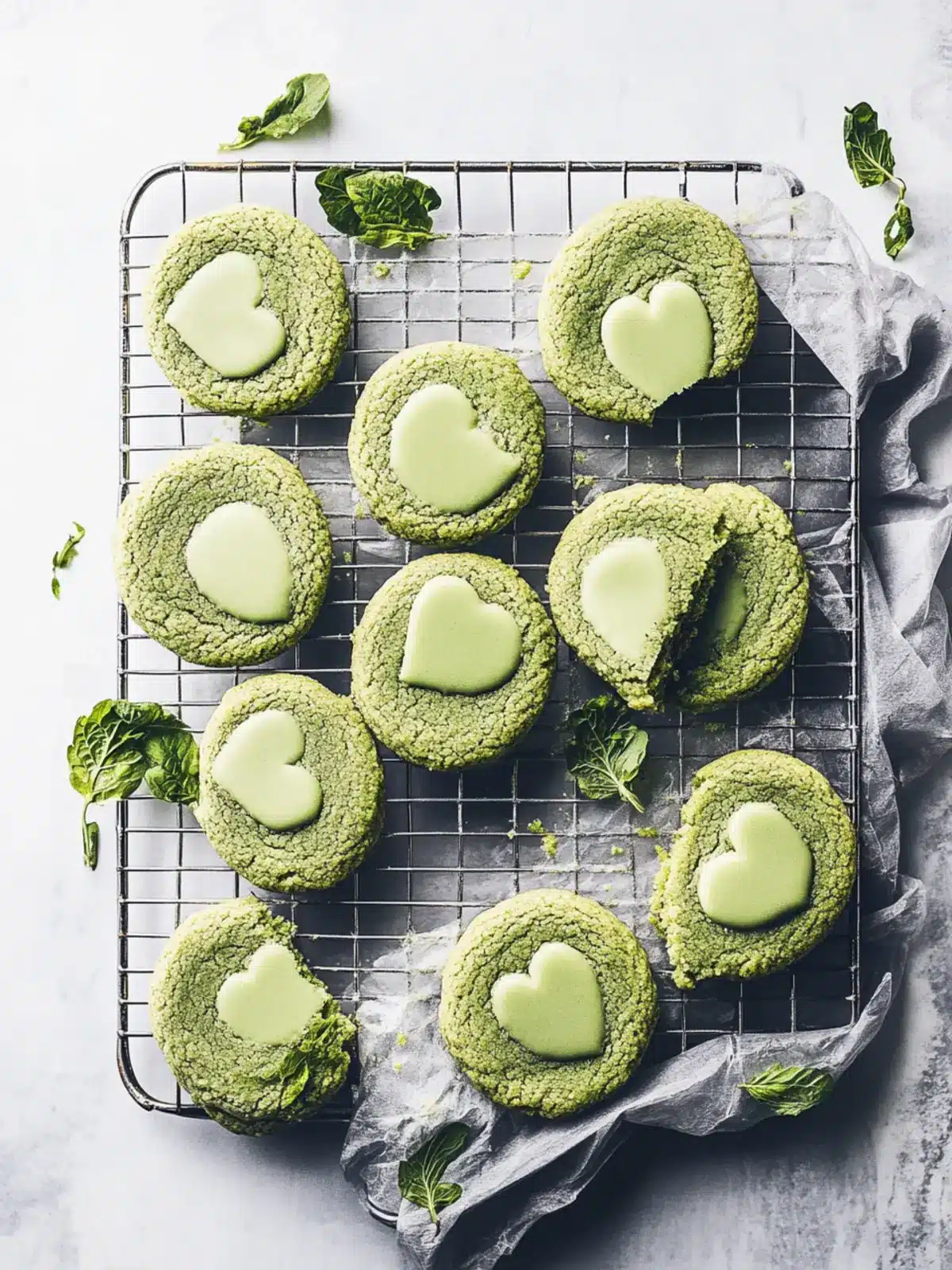 Irresistible Matcha Sugar Cookies with a Creamy Frosting 5 Matcha Sugar Cookies