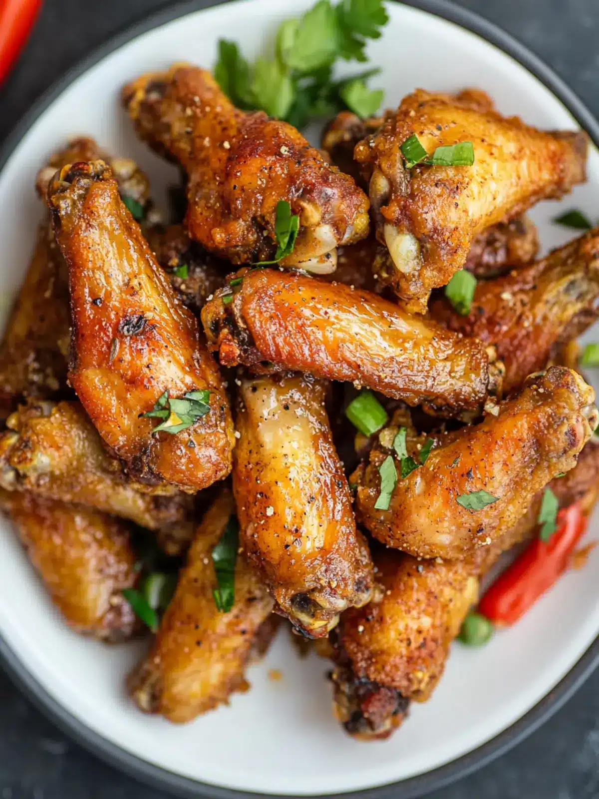 Irresistibly Crispy Salt and Pepper Chicken Wings Recipe 3 Salt and Pepper Chicken Wings