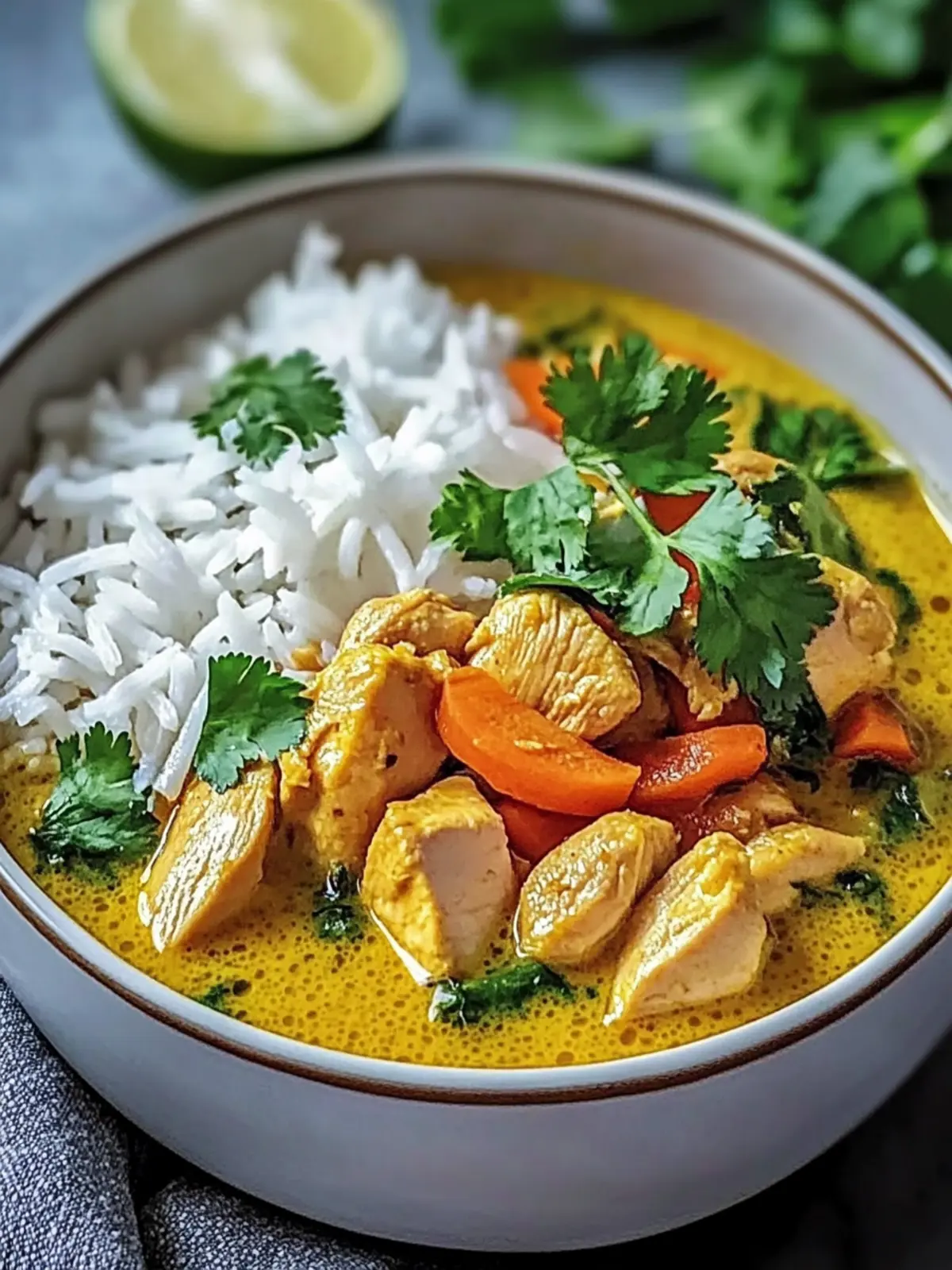 Golden Coconut Chicken Curry: A Flavorful Comfort Classic 4 Golden Coconut Chicken Curry