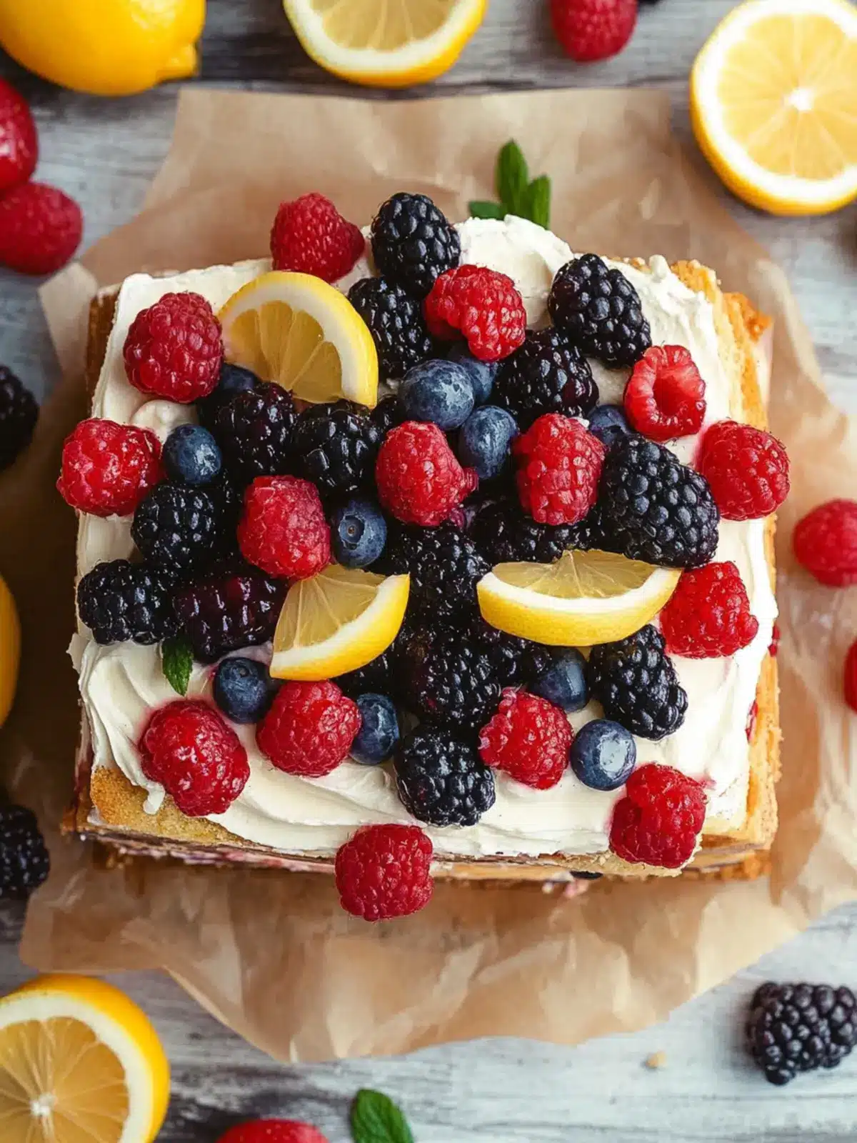 Lemon Berry Mascarpone Cake: Indulge in Creamy Perfection 5 Lemon Berry Mascarpone Cake