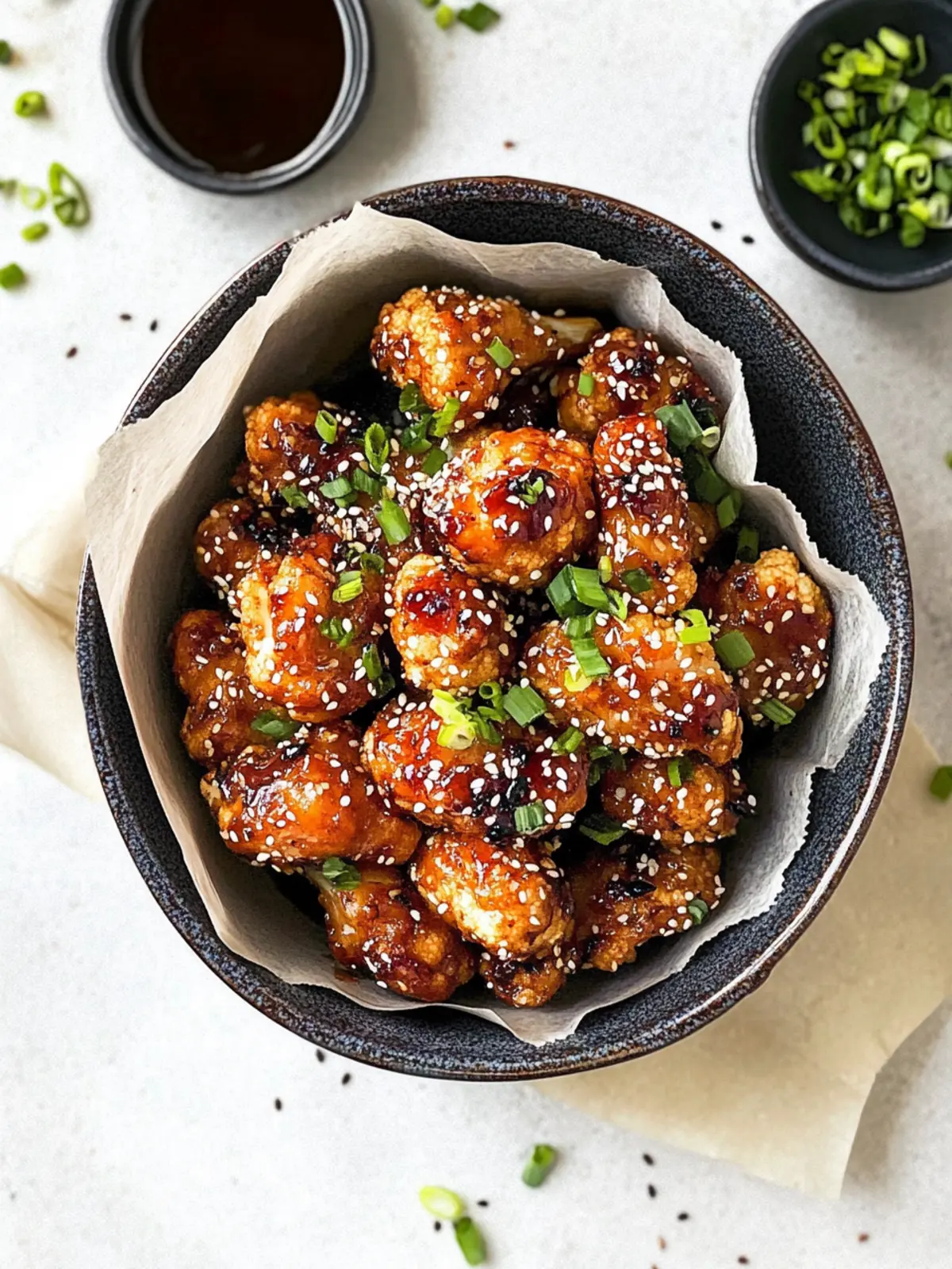 Irresistible Air Fryer Sesame Cauliflower Wings Recipe 5 Air Fryer Sesame Cauliflower Wings