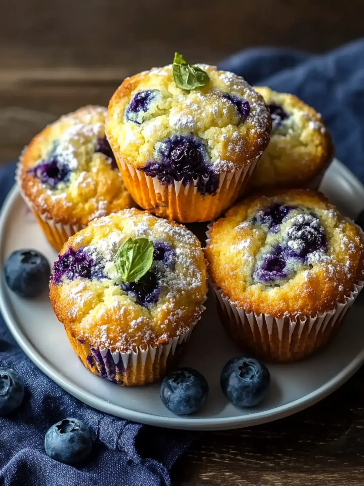 Cottage Cheese Blueberry Muffins for a Protein-Packed Breakfast 4 Cottage Cheese Blueberry Muffins