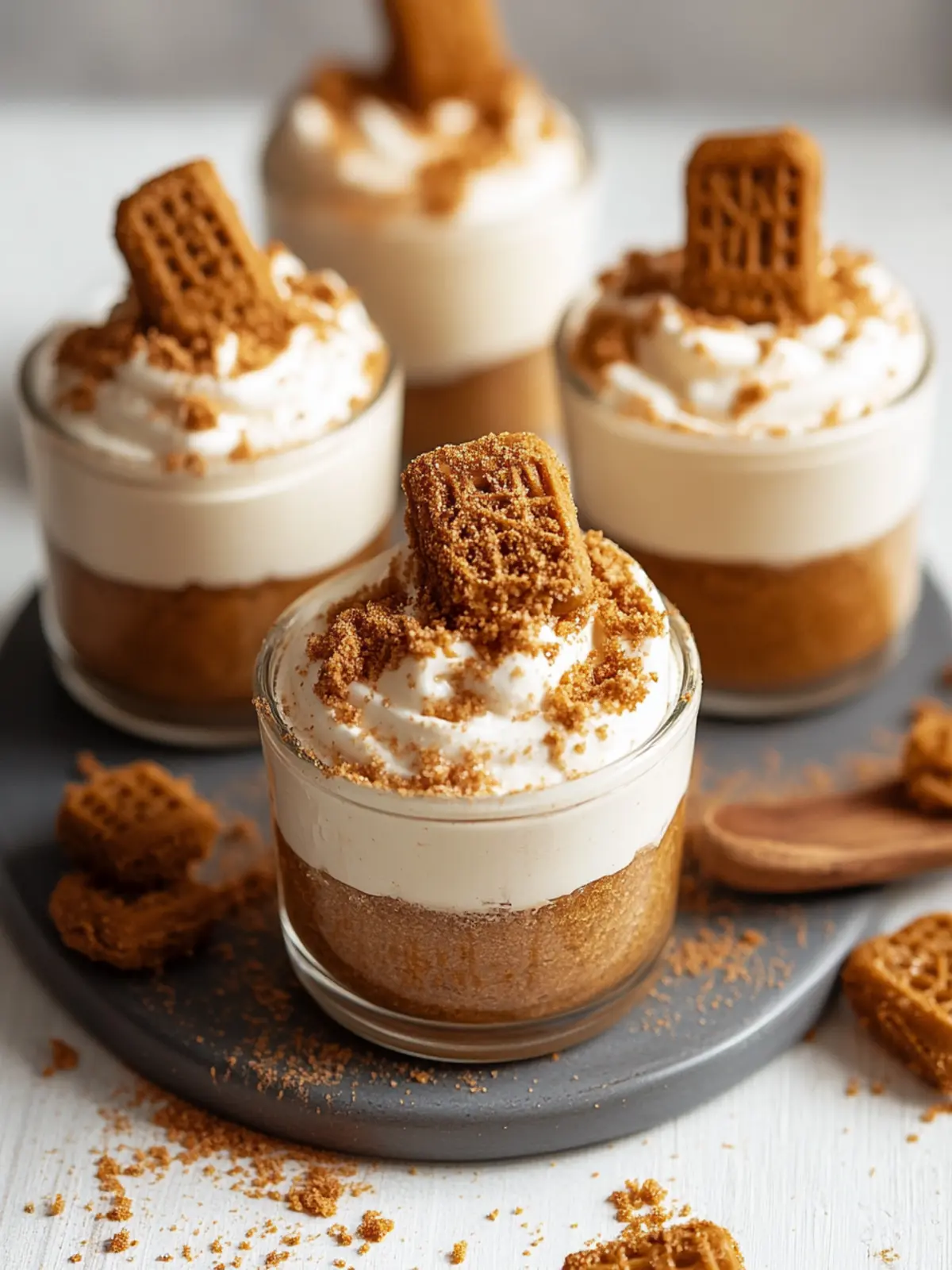 Decadent No-Bake Biscoff Cheesecake Cups You’ll Adore 2 No-Bake Biscoff Cheesecake Cups