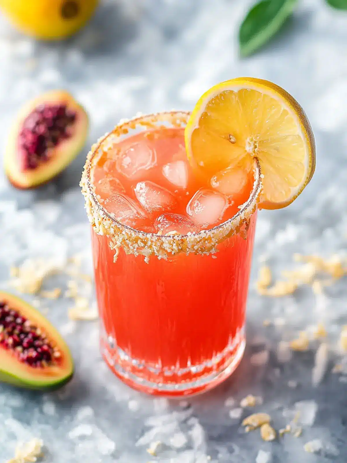Refreshing Guava Mocktail with Coconut Twist for Summer Fun 3 Guava Mocktail