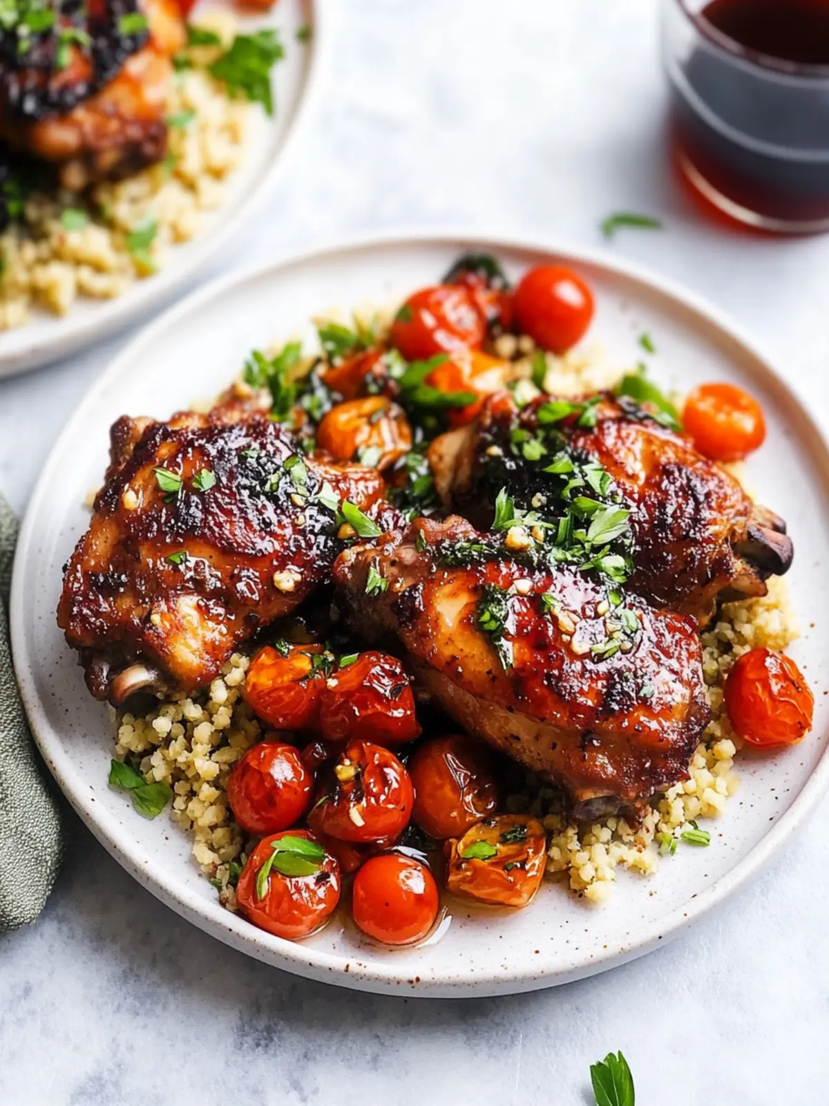 Zesty Calabrian Balsamic Chicken Thighs for Easy Dinners 4 Calabrian Balsamic Chicken Thighs