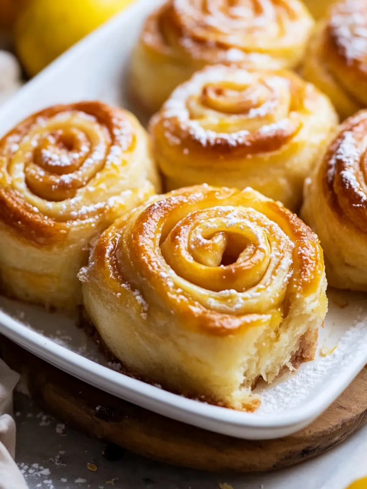 Lemon Sweet Rolls That Will Brighten Your Day 3 Lemon Sweet Rolls
