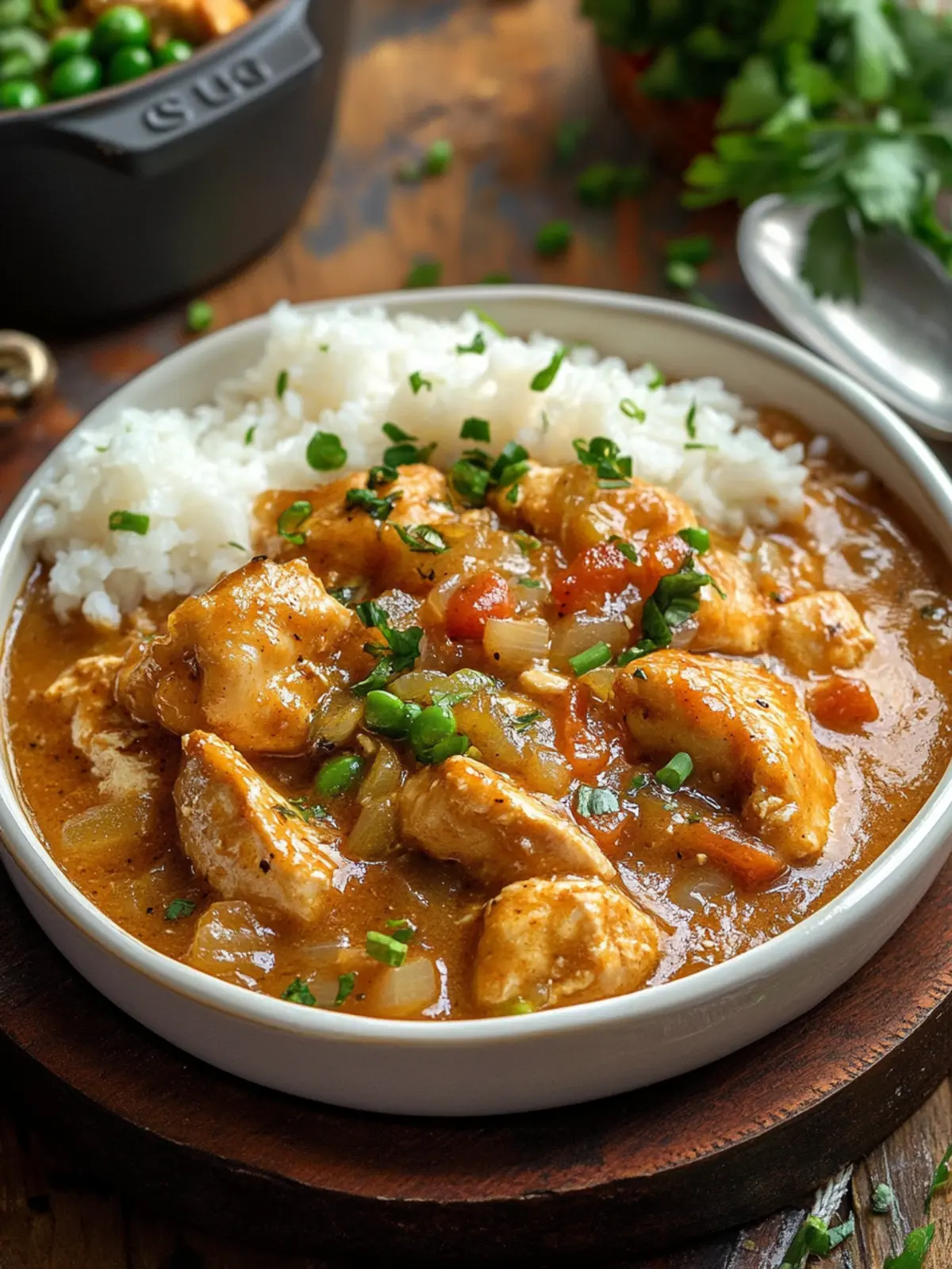 Savory Chicken Étouffée That'll Spice Up Your Dinner Routine 5 Chicken Étouffée