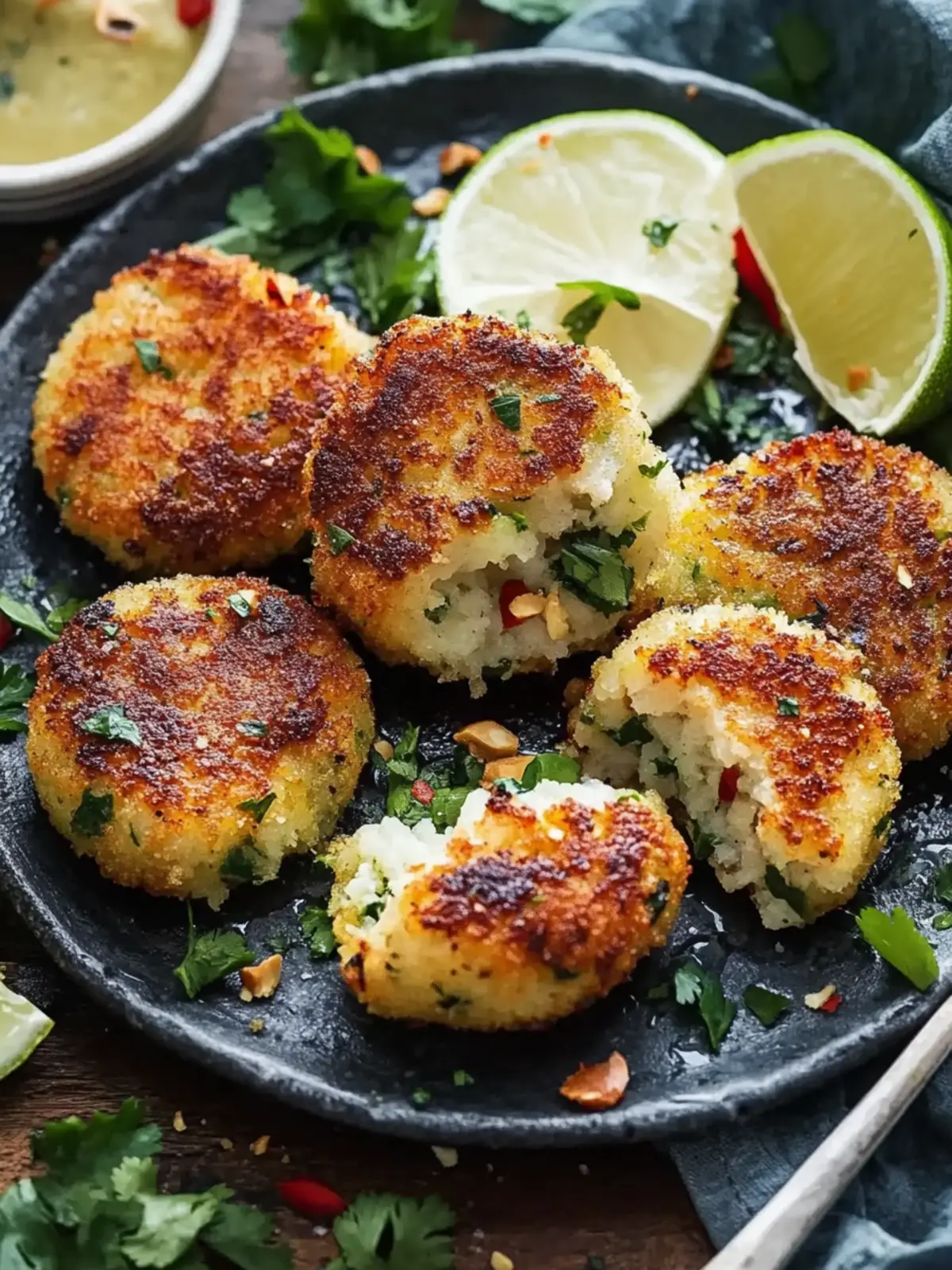 Savory Thai Fish Cakes: Quick Flavor Bombs for Dinner! 4 Thai Fish Cakes