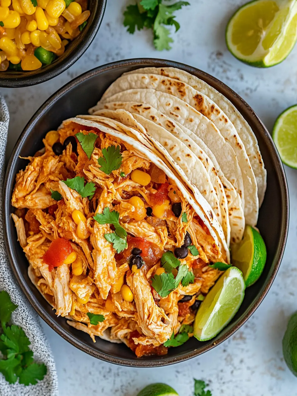 Deliciously Easy Crockpot Taco Chicken for Busy Weeknights 4 Crockpot Taco Chicken