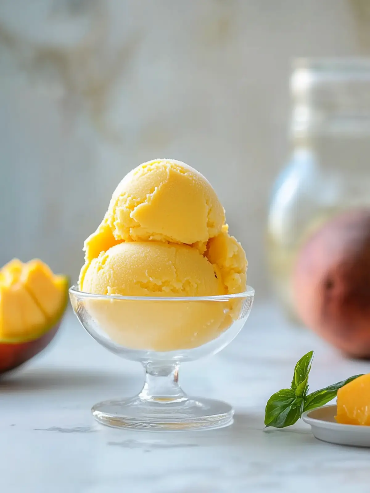 Splash Into Summer with Ninja Creami Mango Sorbet Delight 2 Ninja Creami Mango Sorbet