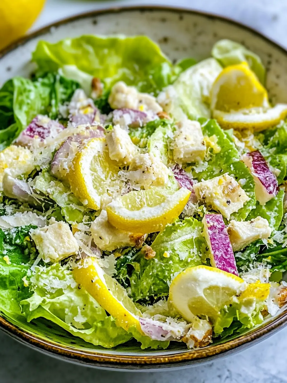 Effortless 5-Minute Lemon Parmesan Lettuce Salad Delight! 5 Effortless 5-Minute Lemon Parmesan Lettuce Salad Delight