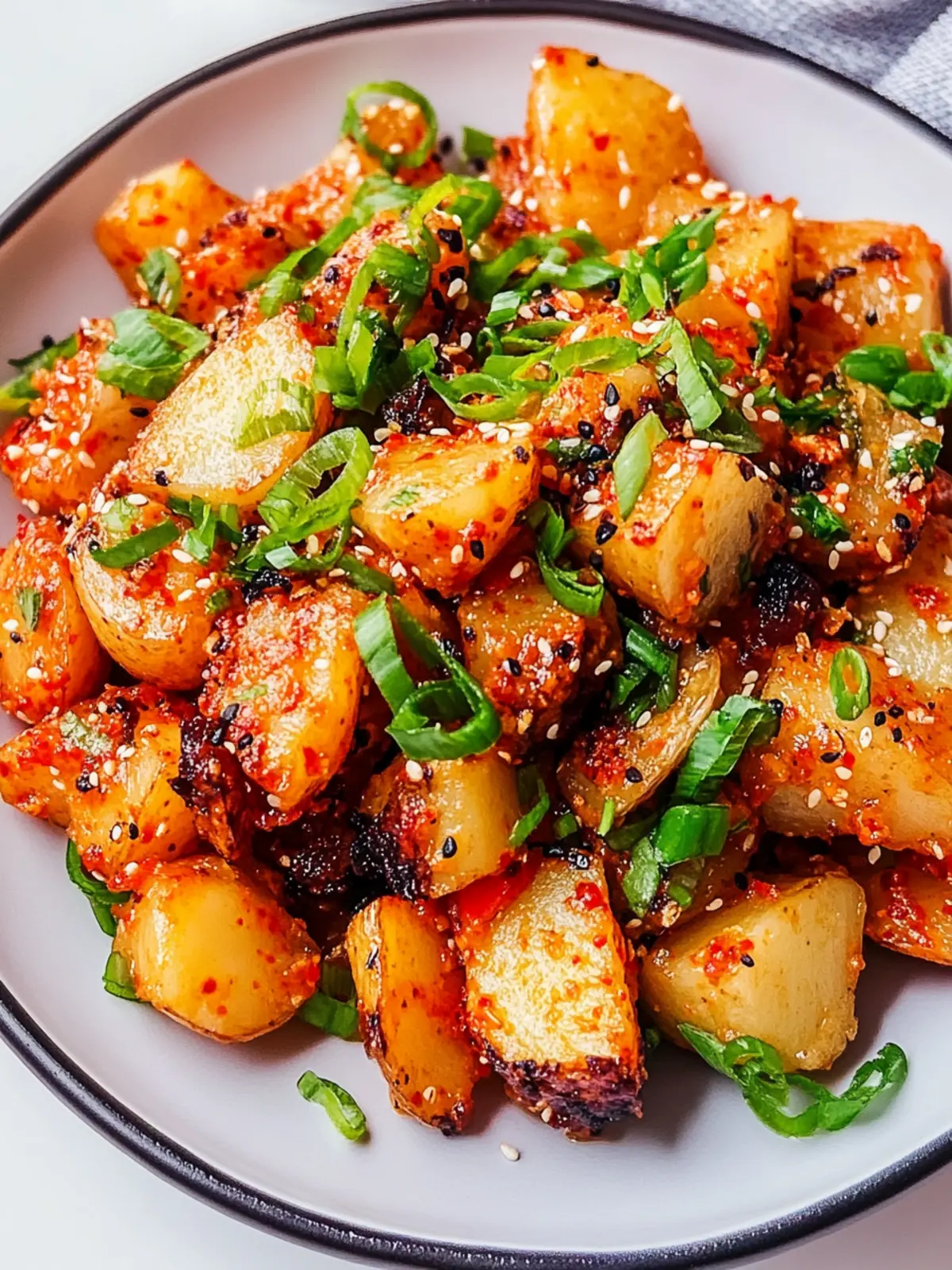 Crispy Gochujang Potato Salad: A Irresistible Vegan Treat 5 Crispy Gochujang Potato Salad