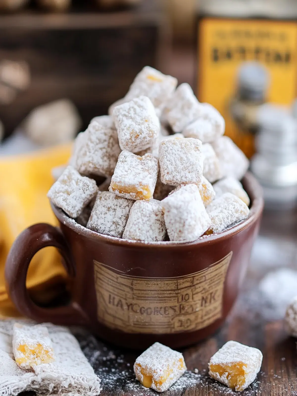 Delicious Harry Potter Butterbeer Muddy Buddies in 30 Minutes 2 Harry Potter Butterbeer Muddy Buddies