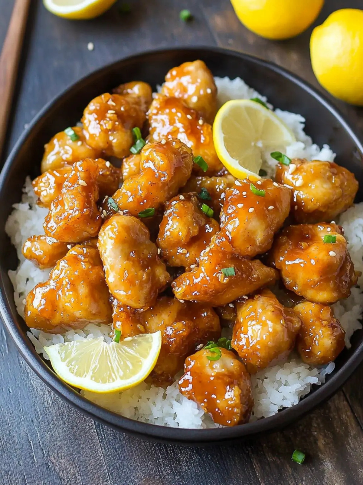 Crispy Honey Lemon Chicken: Sweet Zest for Dinner Bliss 4 Crispy Honey Lemon Chicken