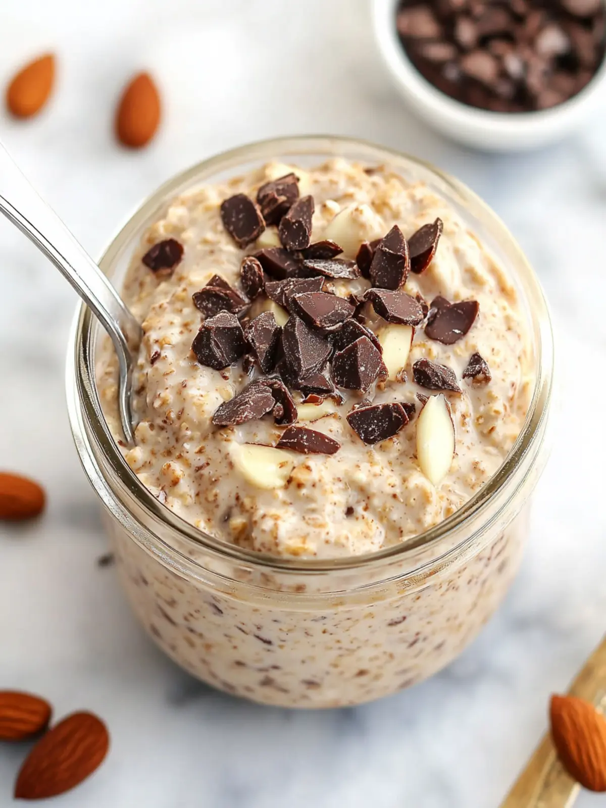 Almond Joy Overnight Oats for a Blissful Breakfast Treat 4 Almond Joy Overnight Oats
