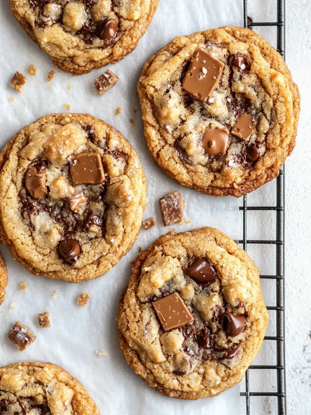 Browned Butter Toffee Chocolate Chip Cookies to Wow Your Guests 2 Browned Butter Toffee Chocolate Chip Cookies
