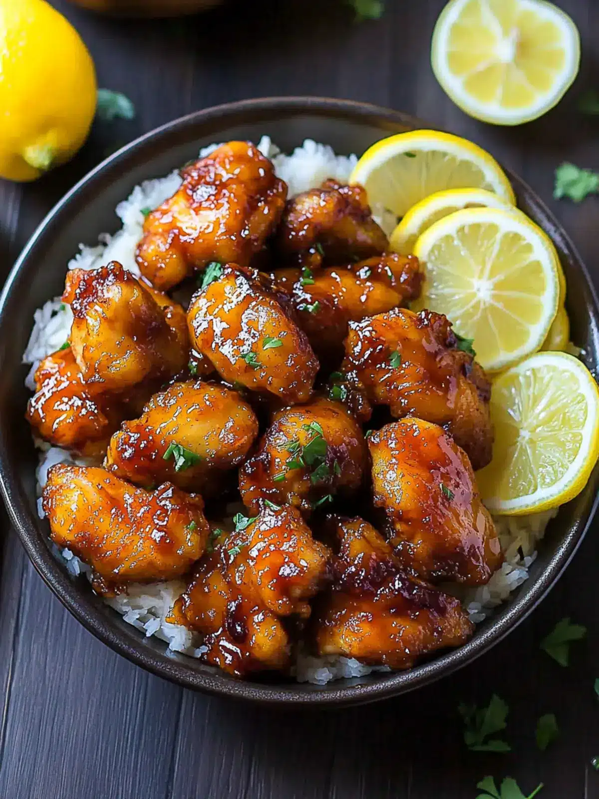 Crispy Honey Lemon Chicken: Sweet Zest for Dinner Bliss 2 Crispy Honey Lemon Chicken