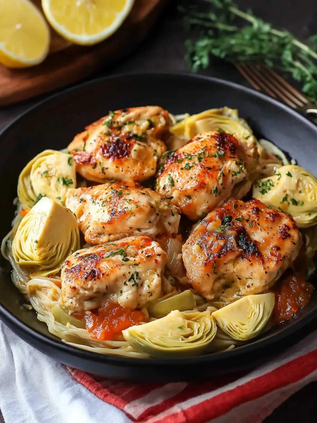 Savory Artichoke Chicken for Quick Weeknight Dinners 2 Artichoke Chicken